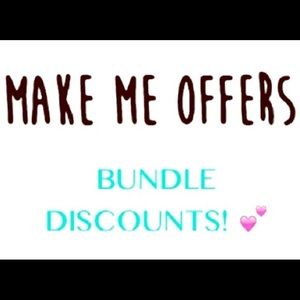 Bundle and make an offer!!!!